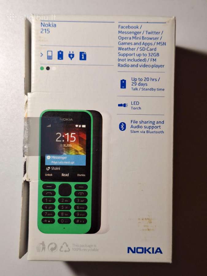 Nokia 215 - nuotraukos Nr. 7