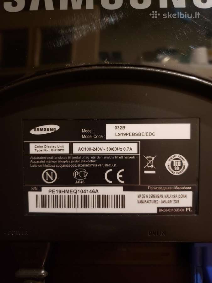 Monitorius Samsung - nuotraukos Nr. 3