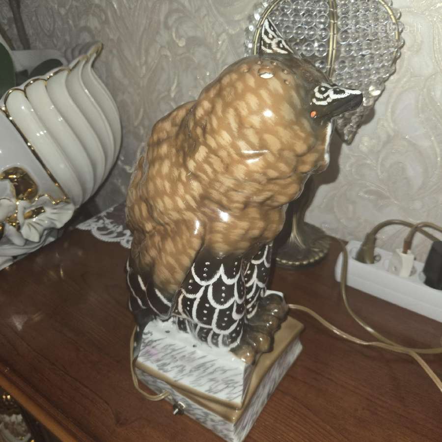 Parduodu Antikvarine statuliele-lempa - nuotraukos Nr. 9