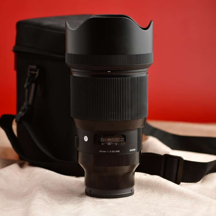 Sony - Sigma 85mm f/1.4 Dg Hsm Art - Skelbiu.lt