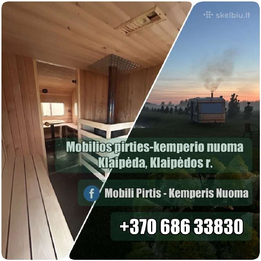 Mobilios pirties-kemperio nuoma Klaipėda. - nuotraukos Nr. 6