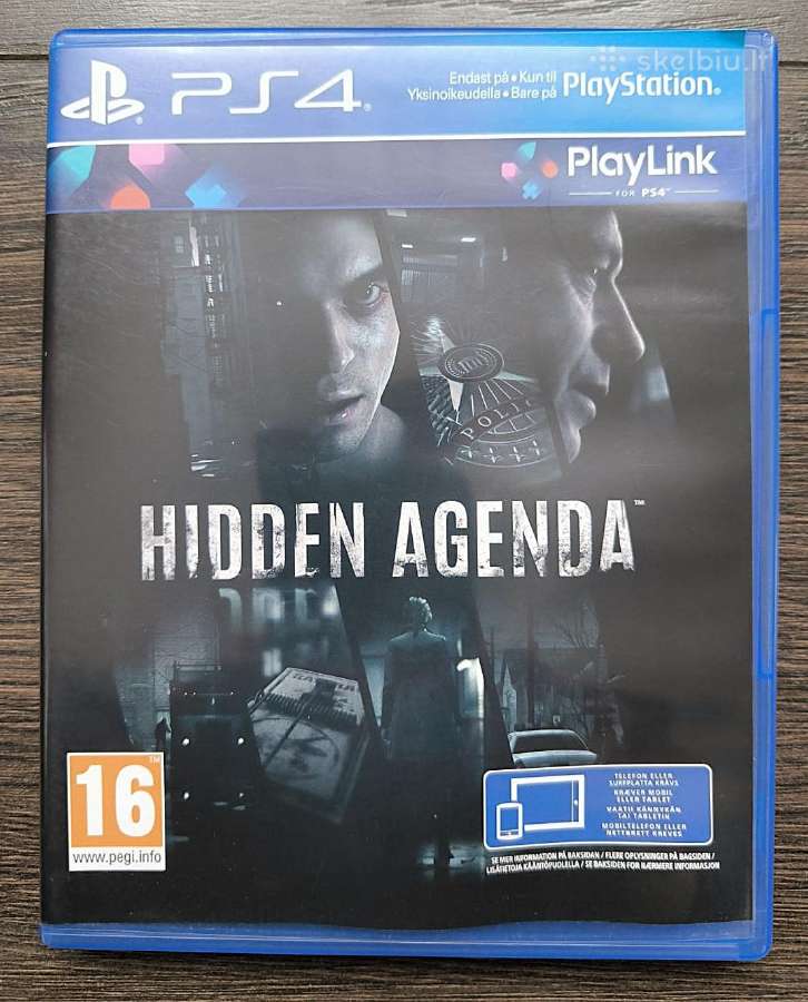 Parduodu Ps4 žaidimą Hidden Agenda