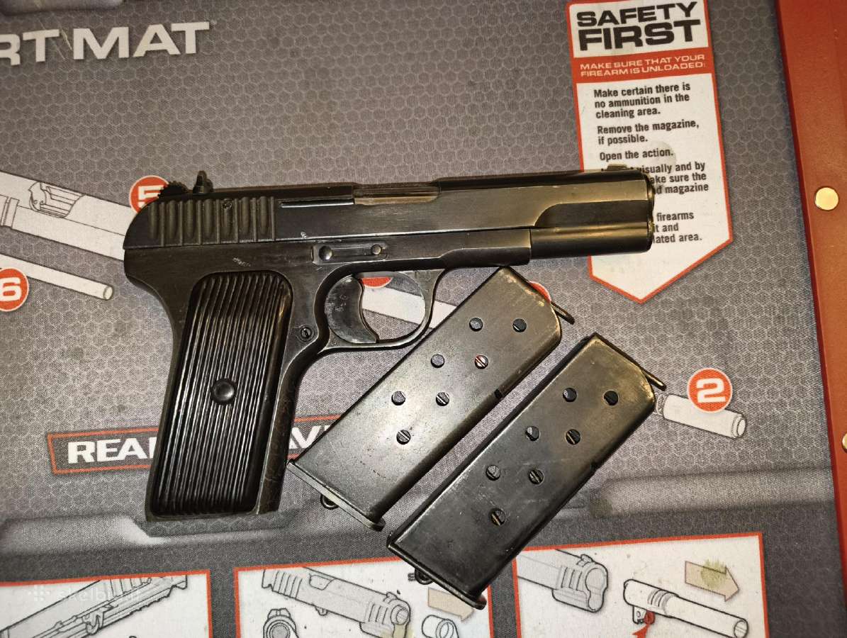 TT-33 Tokarev 7,62x25 + 350 šovinių