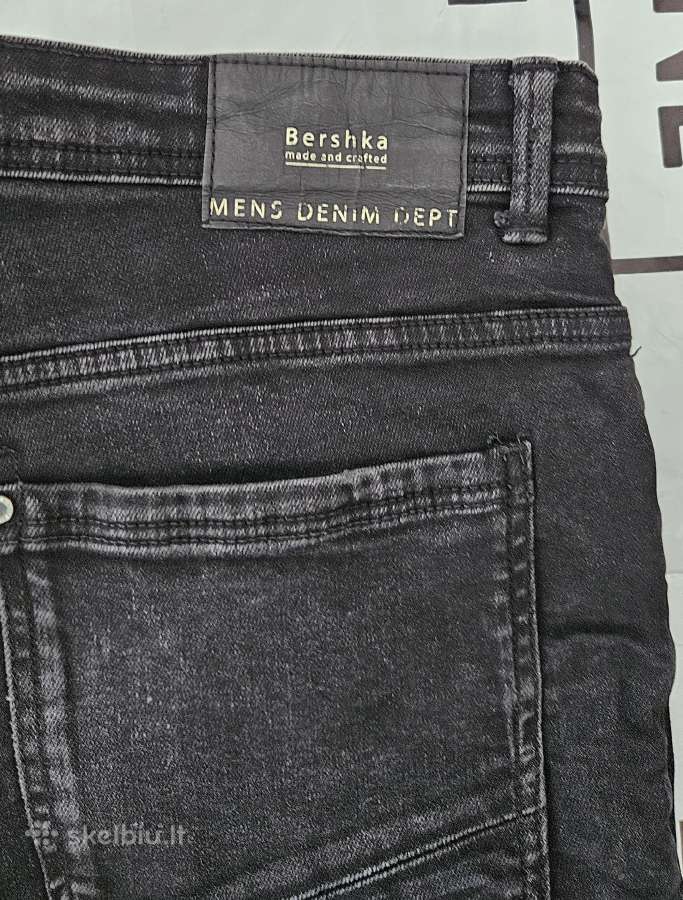 Kelnės Džinsinės Bershka Dydis 44 - nuotraukos Nr. 5