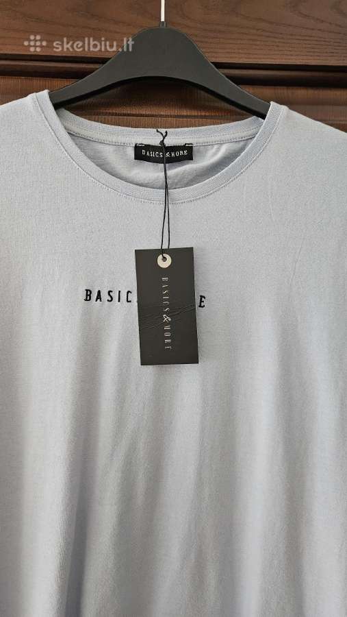Marškinėliai Basics & More Dydis L - nuotraukos Nr. 5
