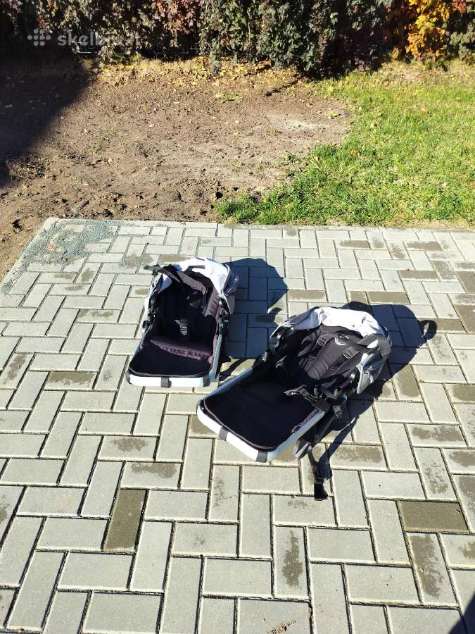 Dvi vietis Bugaboo Donkey vežimėlio komplektas - nuotraukos Nr. 2