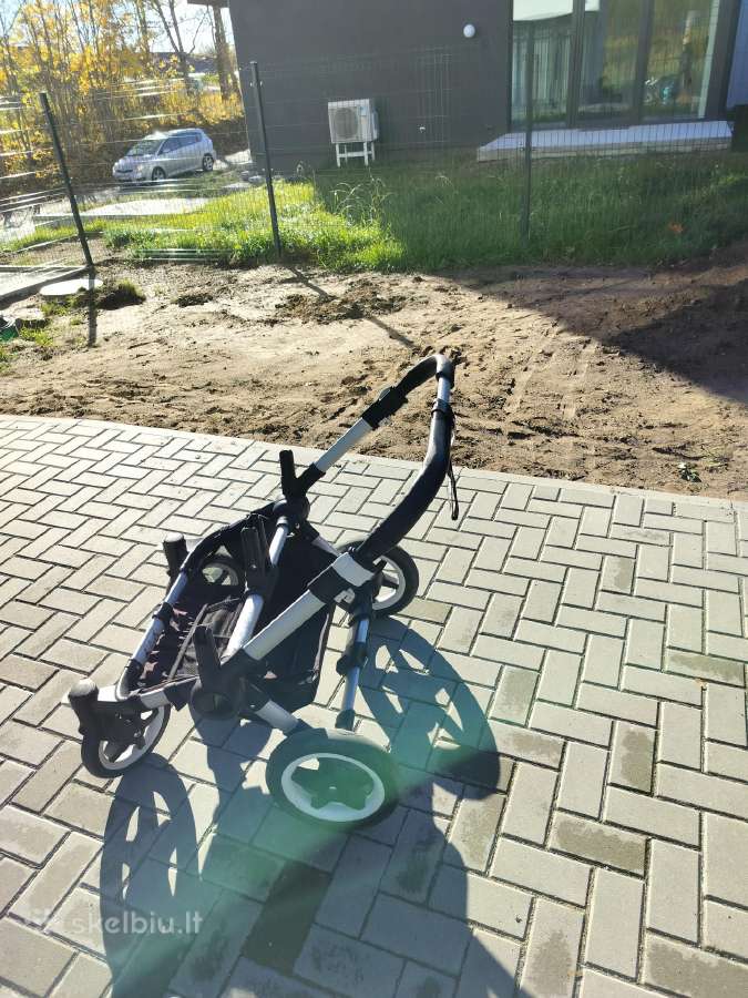 Dvi vietis Bugaboo Donkey vežimėlio komplektas - nuotraukos Nr. 5
