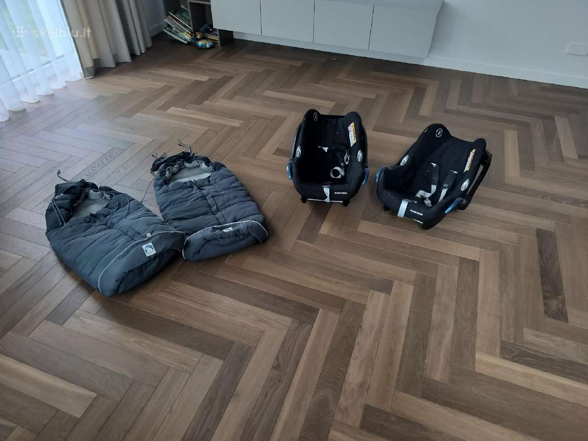Dvi vietis Bugaboo Donkey vežimėlio komplektas - nuotraukos Nr. 6