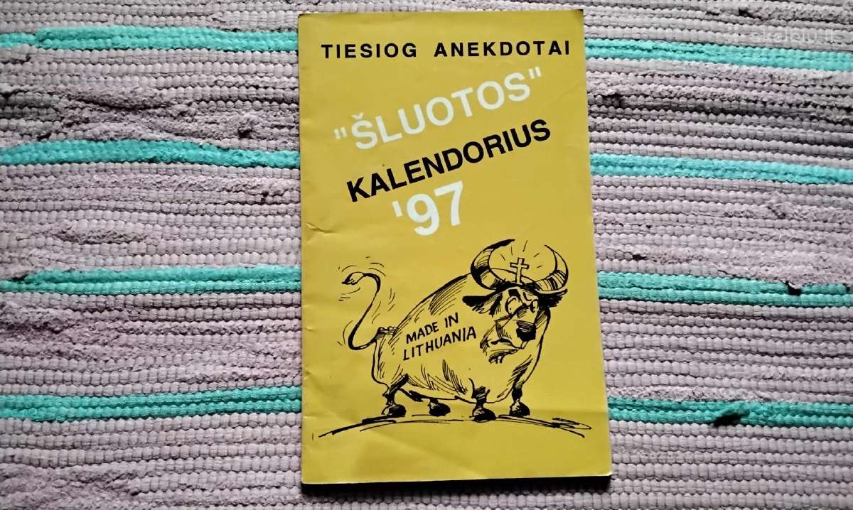 Šluotos kalendorius 97 Tiesiog Anekdotai