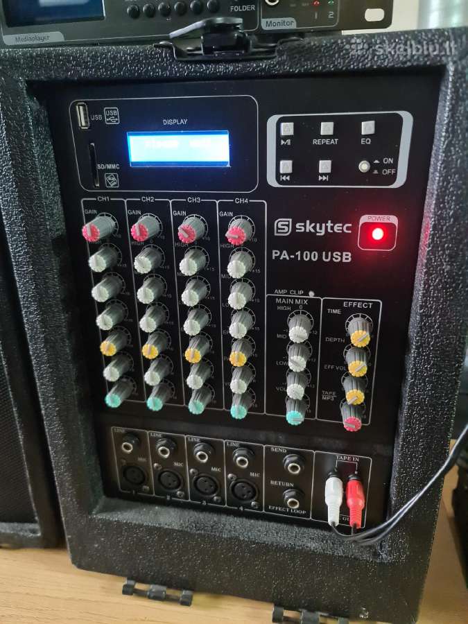 Garso sistema Skytec Pa-100usb - nuotraukos Nr. 2