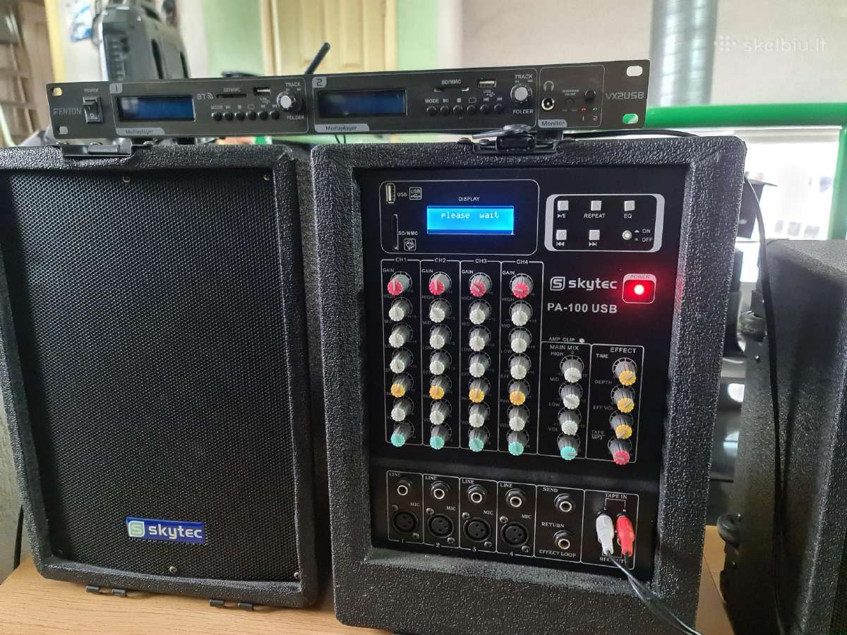 Garso sistema Skytec Pa-100usb