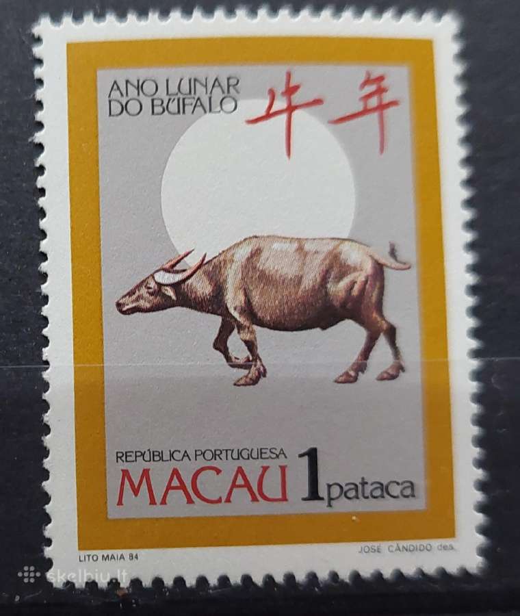 Makao 1985 jaučio metai, švarus, Michel 532