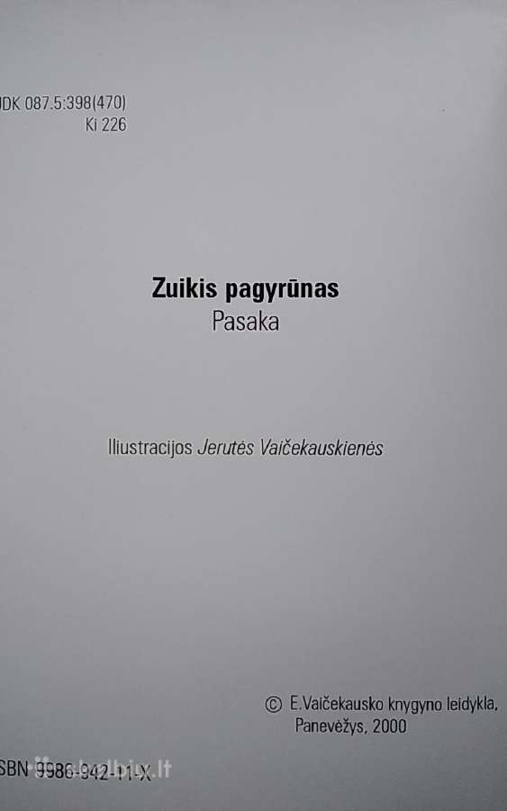 Zuikis pagyrūnas - nuotraukos Nr. 2