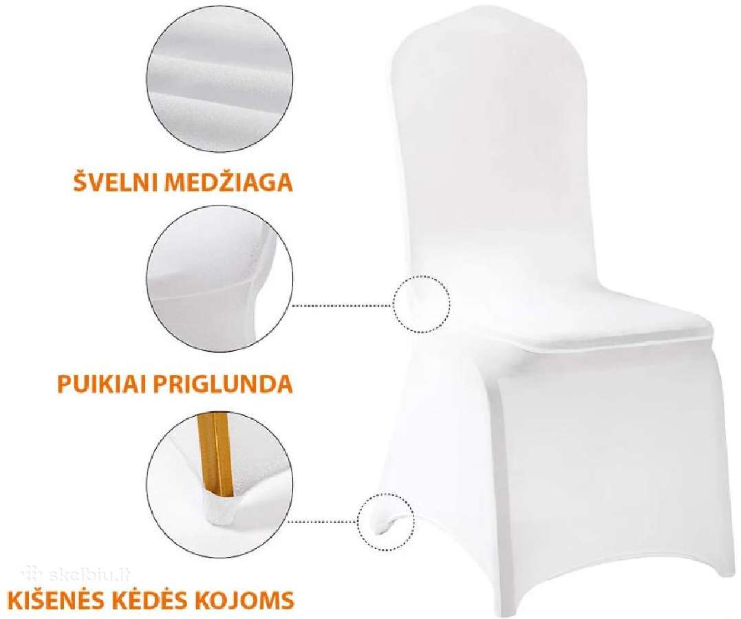 Kėdžių užvalkalai - nuotraukos Nr. 5