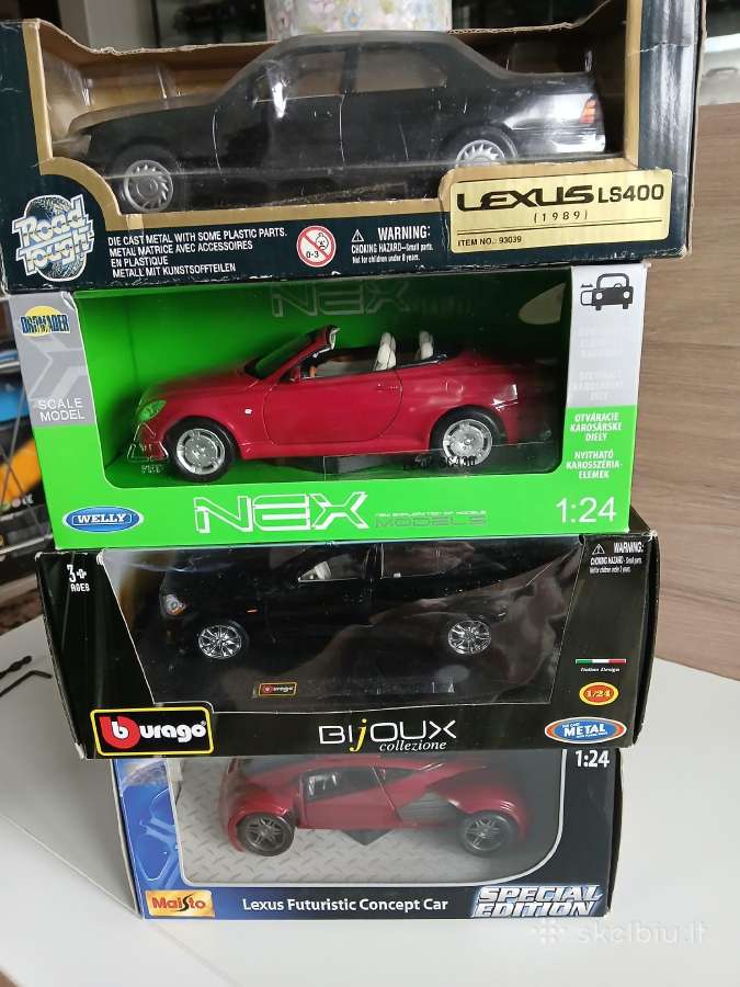 Lexus modeliukai 1:24