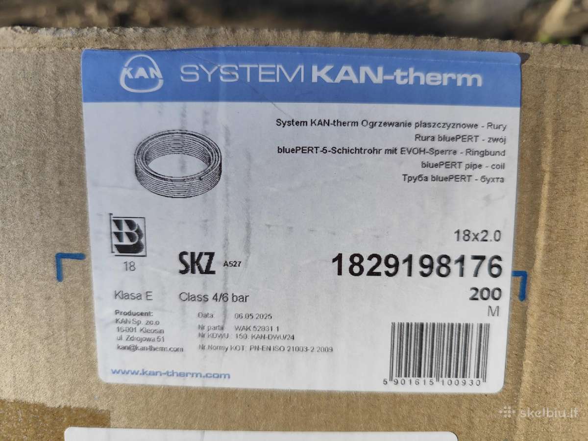 Grindininio šildymo vamzdis Kan- therm - nuotraukos Nr. 2
