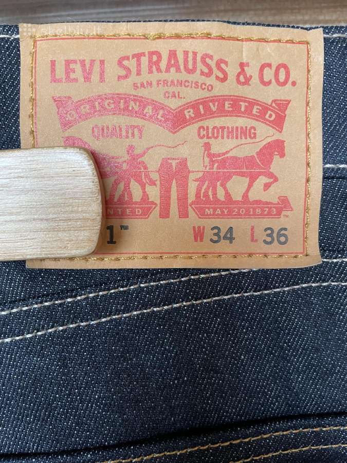 Nedėvėti džinsai Levi Strauss - nuotraukos Nr. 2