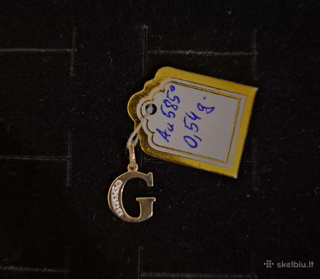 Auksiniai pakabukai nuo 54 Eur - nuotraukos Nr. 14