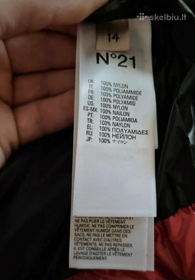 N21 firmos pūkinė striukė - nuotraukos Nr. 5