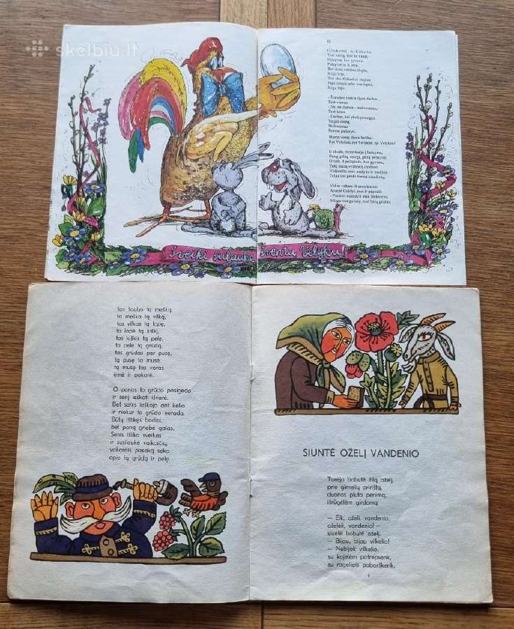 Keturios eilėraščių knygos vaikams - rinkinys - nuotraukos Nr. 7