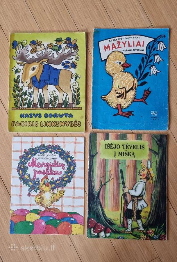 Keturios eilėraščių knygos vaikams - rinkinys - nuotraukos Nr. 2