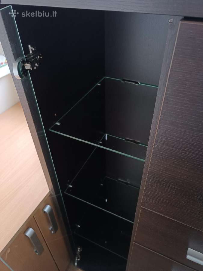 Indauja/komoda šokolado spalvos su Apšvietimu - nuotraukos Nr. 3