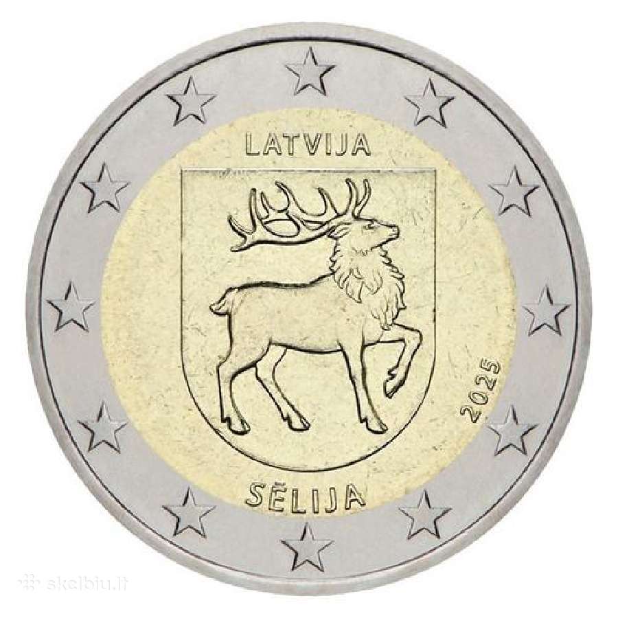 2 eurų Latvijos Unc proginės monetos - nuotraukos Nr. 8