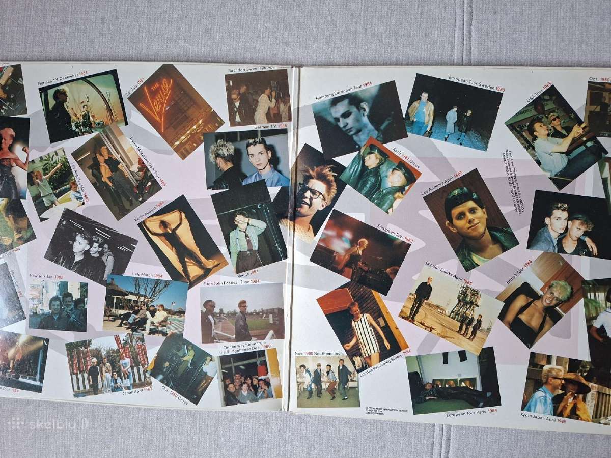 Depeche Mode 1985 „The Singles 81 – 85“ - nuotraukos Nr. 2