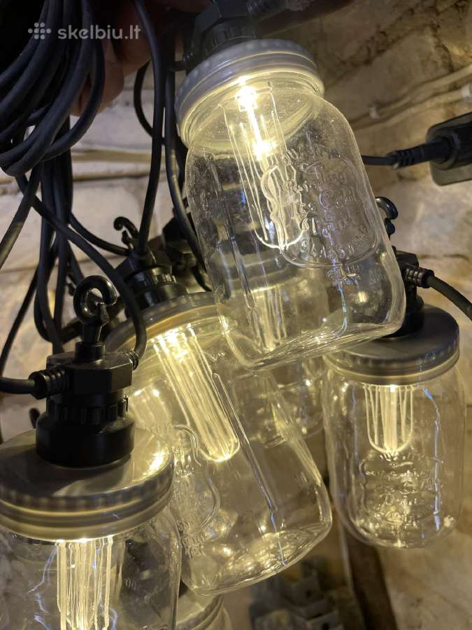 LED stiklainiukai ir burbuliukai kaledoms - nuotraukos Nr. 2