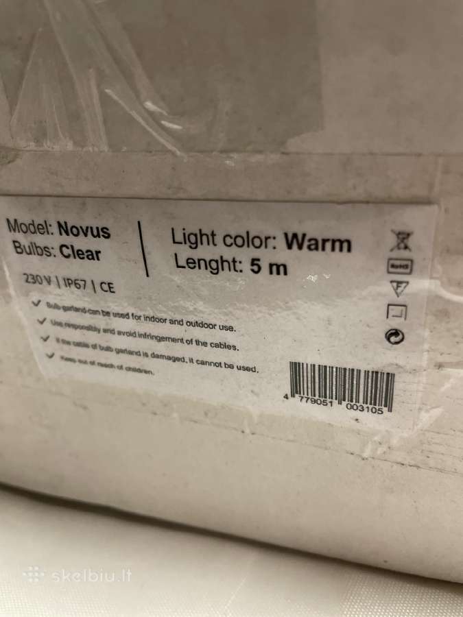 LED stiklainiukai ir burbuliukai kaledoms - nuotraukos Nr. 4