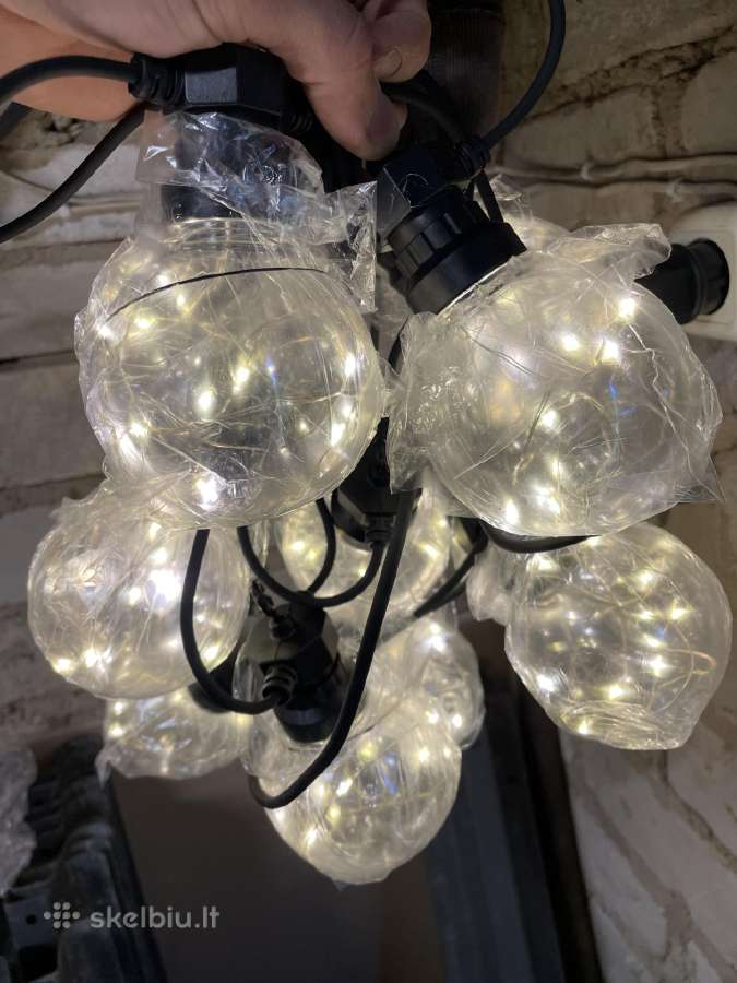 LED stiklainiukai ir burbuliukai kaledoms - nuotraukos Nr. 5