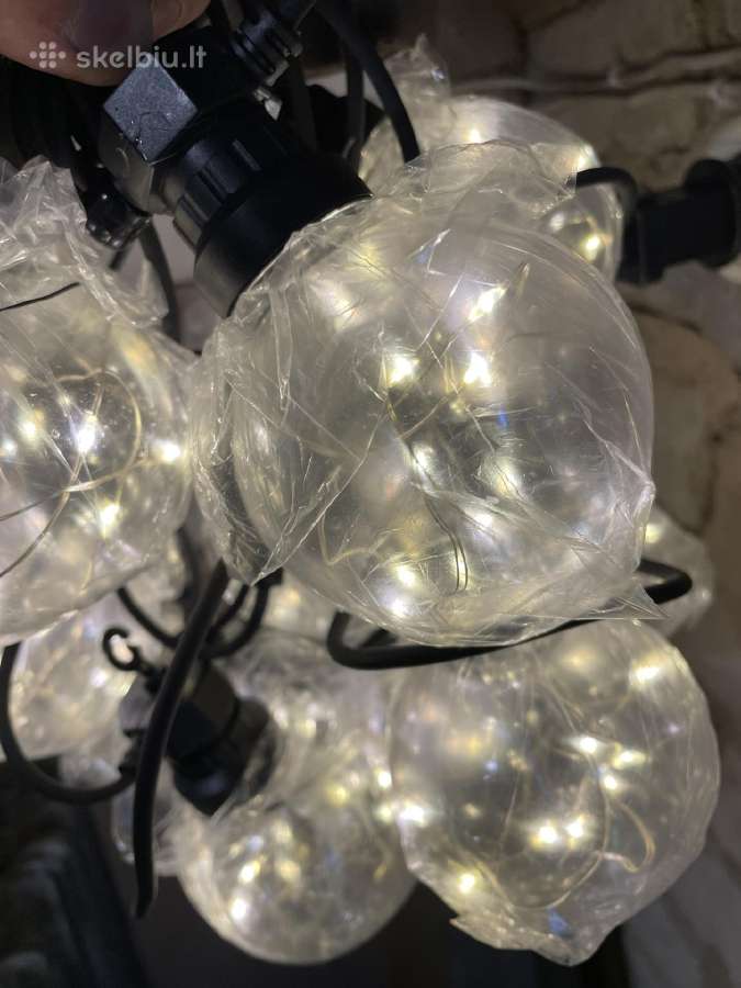 LED stiklainiukai ir burbuliukai kaledoms - nuotraukos Nr. 6