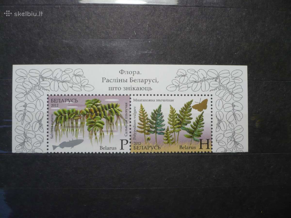 2012m. Flora – nykstantys Baltarusijos augalai Mhn