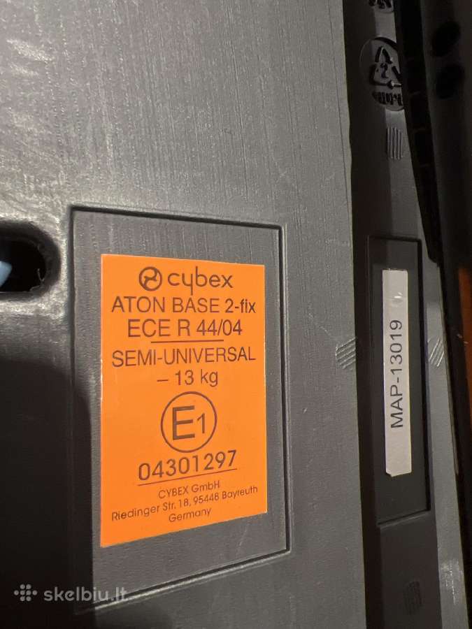 Cybex Aton q su baze - nuotraukos Nr. 13