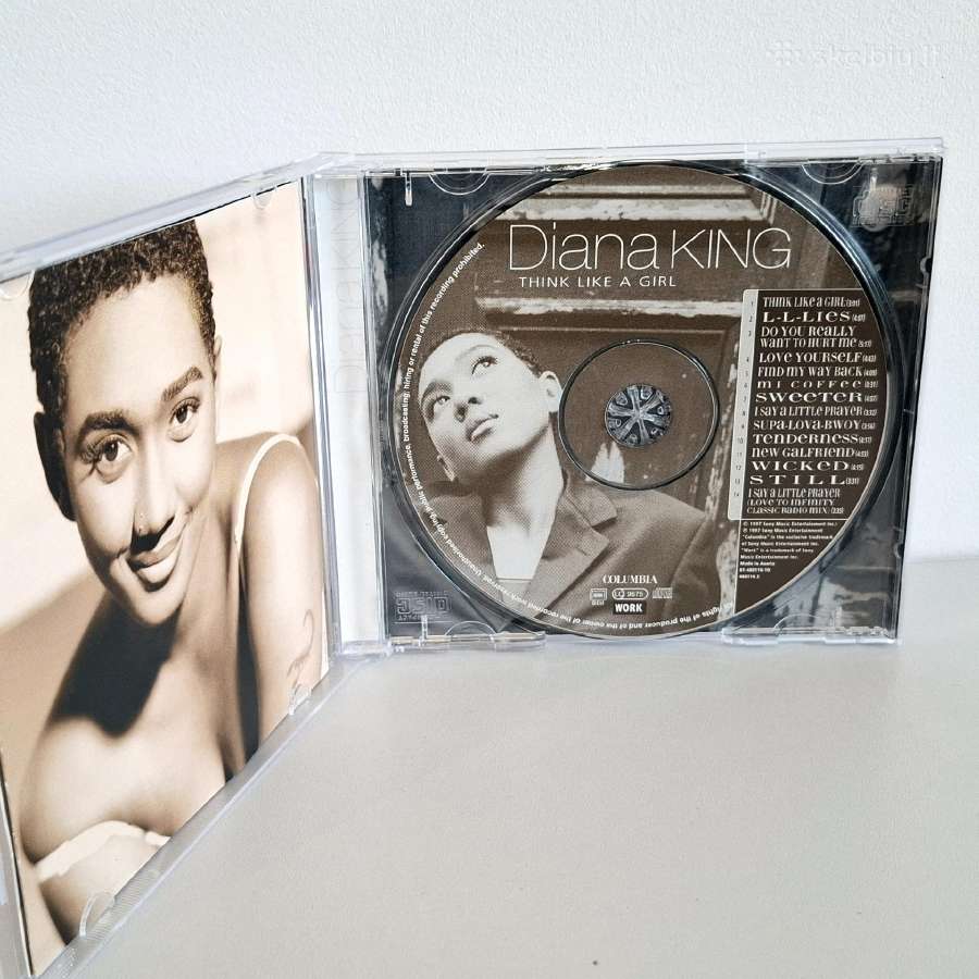 Diana King - Think Like A Girl (CD, Albumas) - nuotraukos Nr. 3