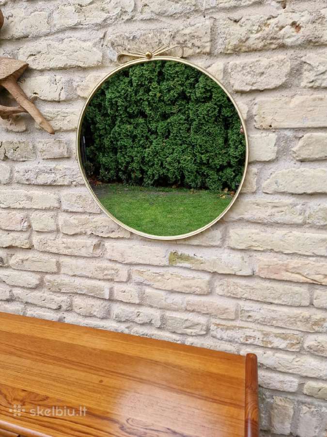Vintažinis mid century veidrodis - nuotraukos Nr. 15