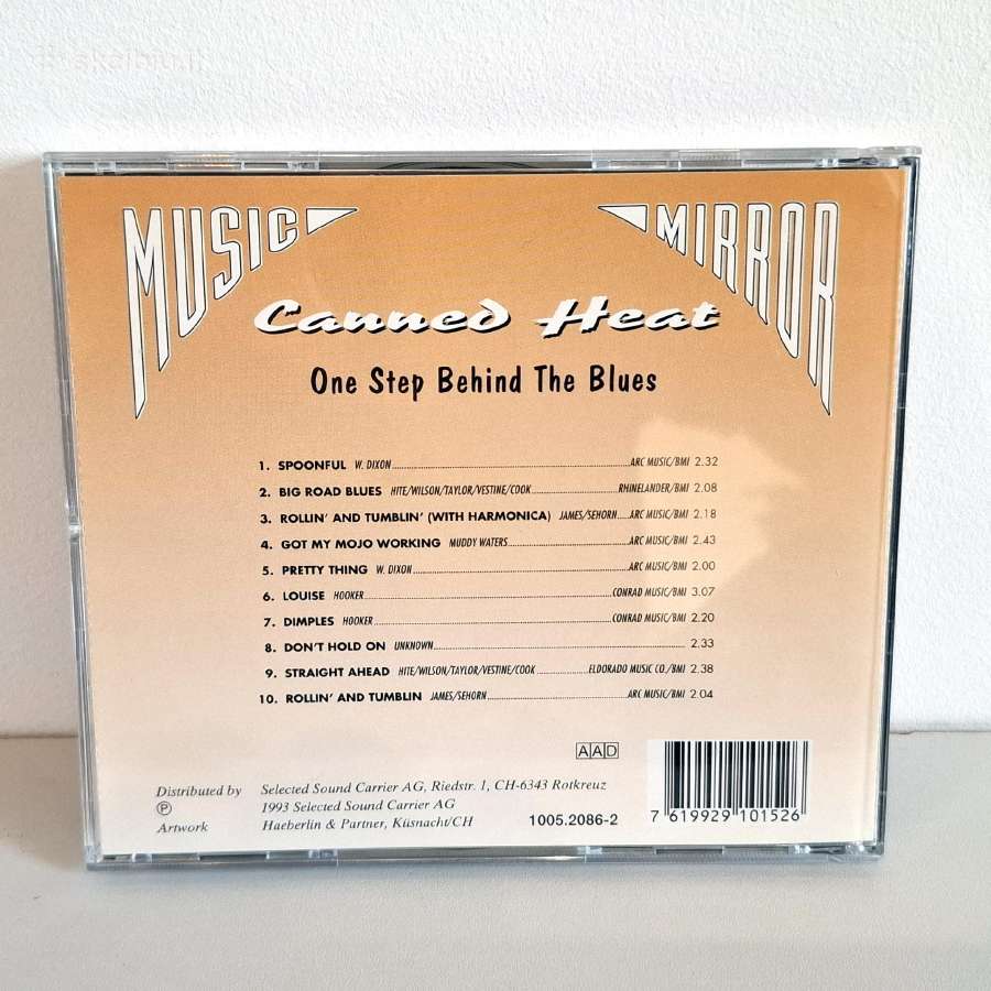 Canned Heat - One Step Behind The Blues (CD) - nuotraukos Nr. 2