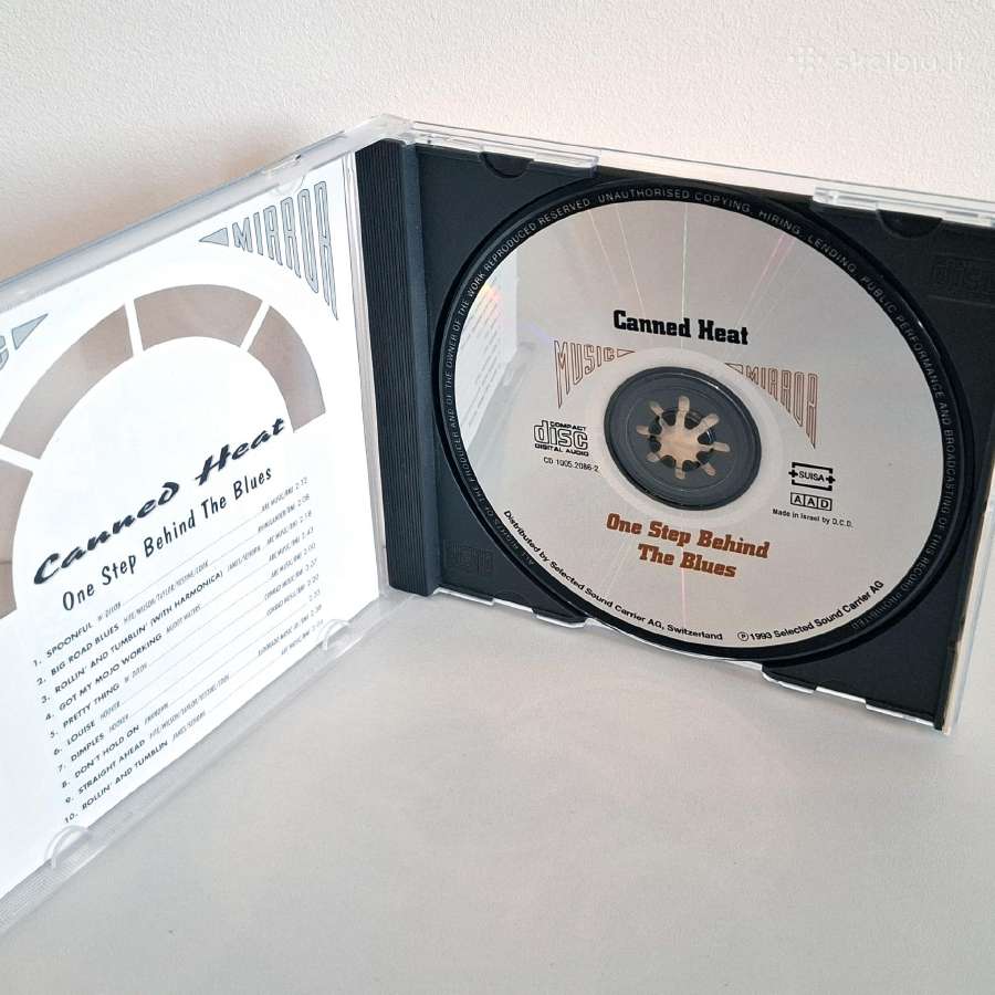 Canned Heat - One Step Behind The Blues (CD) - nuotraukos Nr. 3