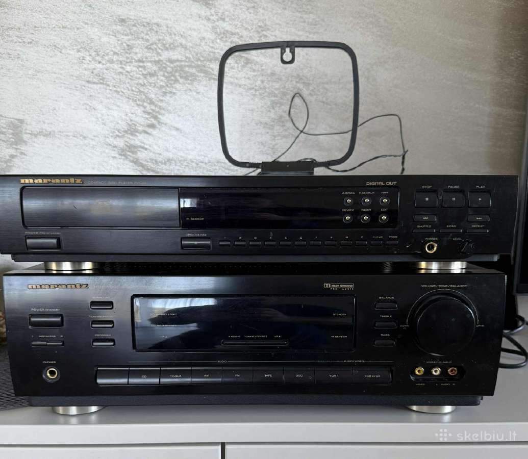 Compact disc player CD-48. Receiver Sr-66