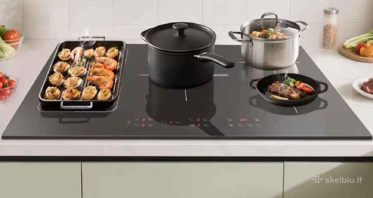 5k. indukcinė kaitlentė Karinear 90cm Flexi Zone - nuotraukos Nr. 2