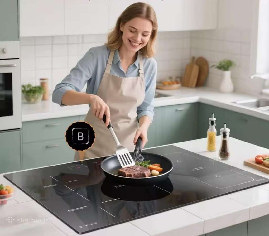5k. indukcinė kaitlentė Karinear 90cm Flexi Zone - nuotraukos Nr. 3
