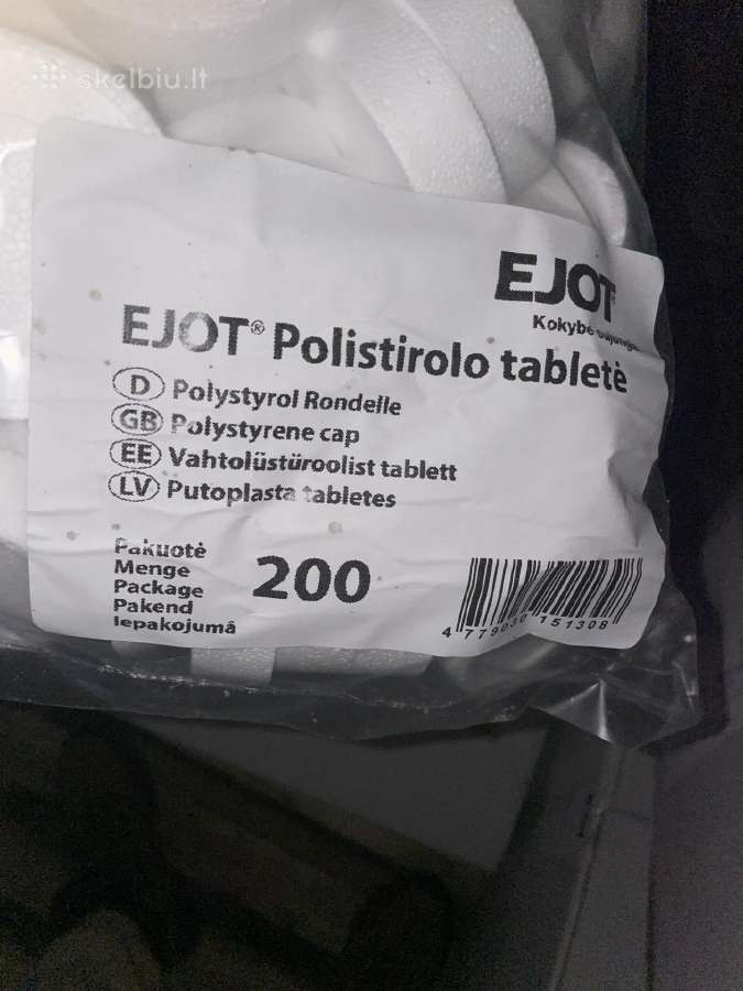 Polistirolo tabletės