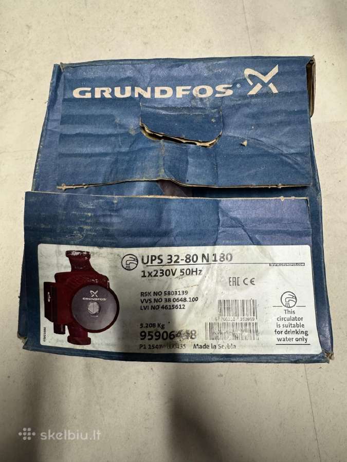 Grundfos Ups 32-80 N 180