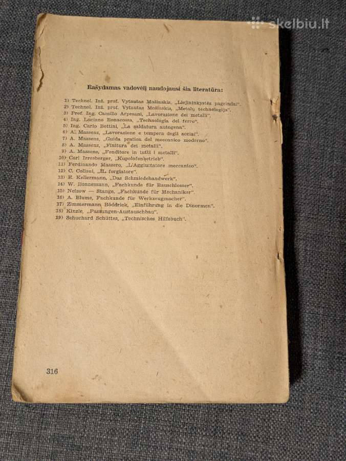 Rankinis metalų apdirbimas. J. Zareckas. (1943) - nuotraukos Nr. 3