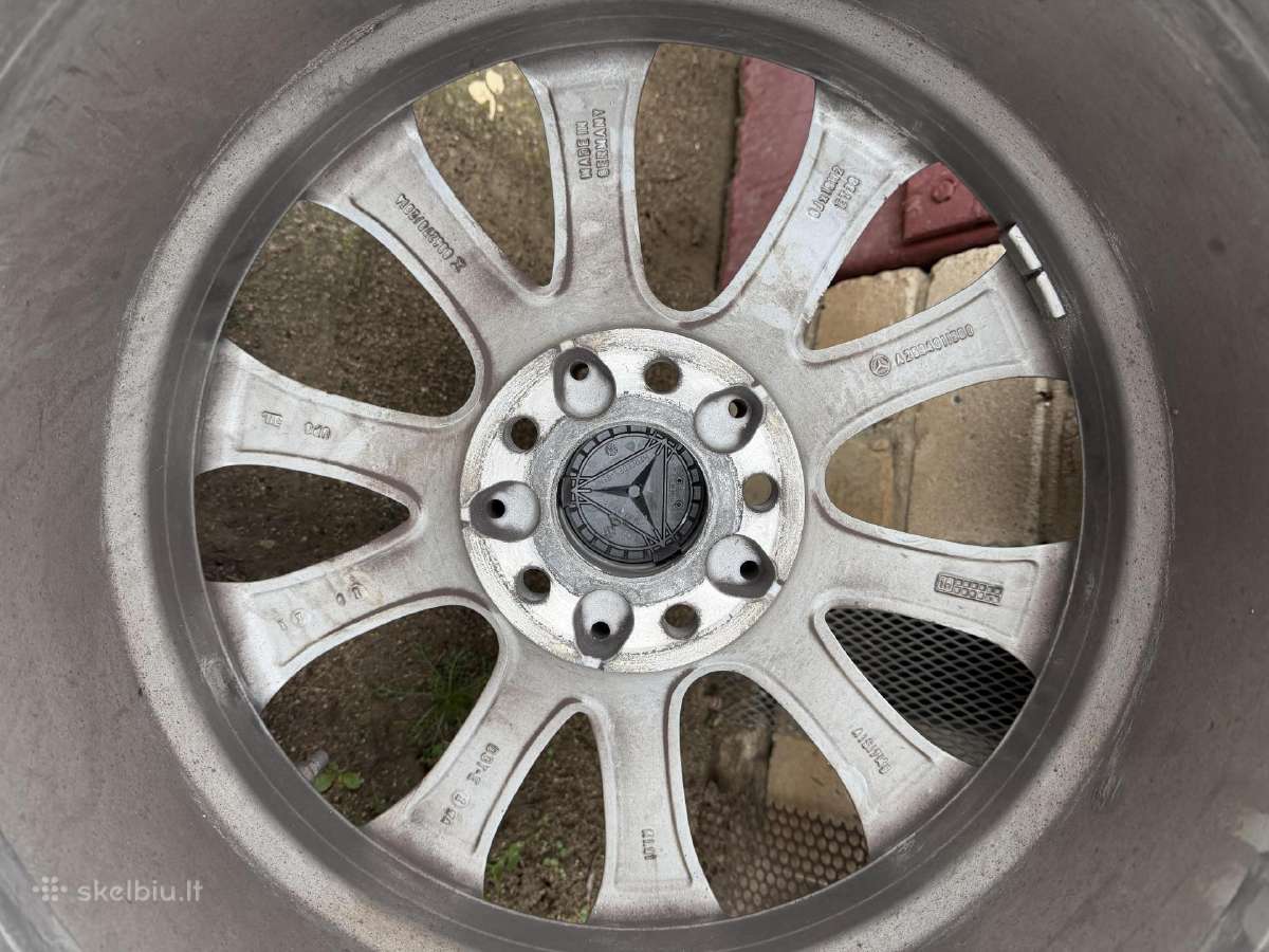 Originalūs Mercedes Benz Glc Ratlankiai R18 - nuotraukos Nr. 3