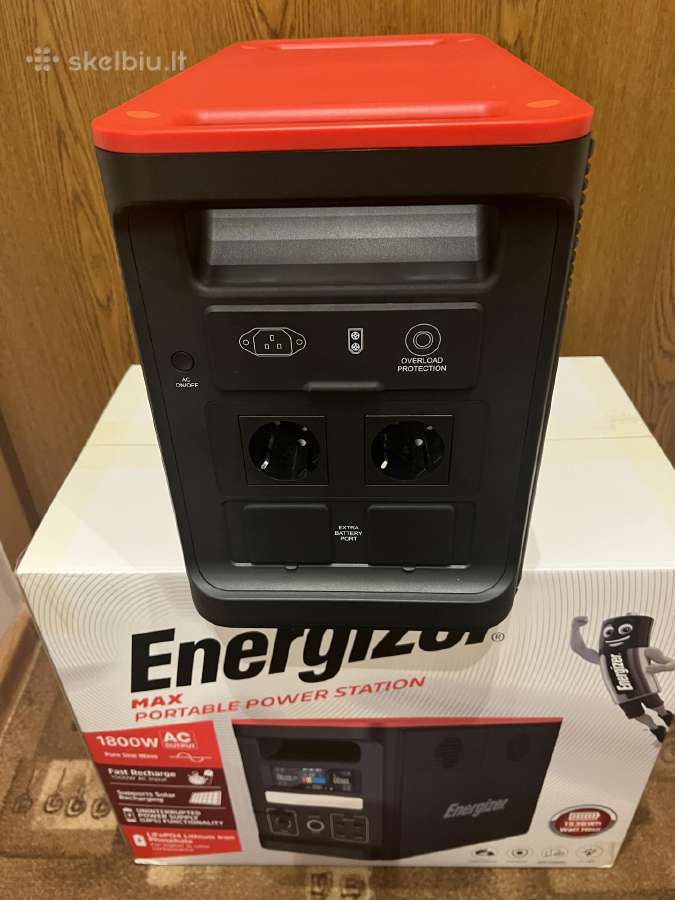 Įkraunamas generatorius baterija Energizer 1536 Wh - nuotraukos Nr. 2