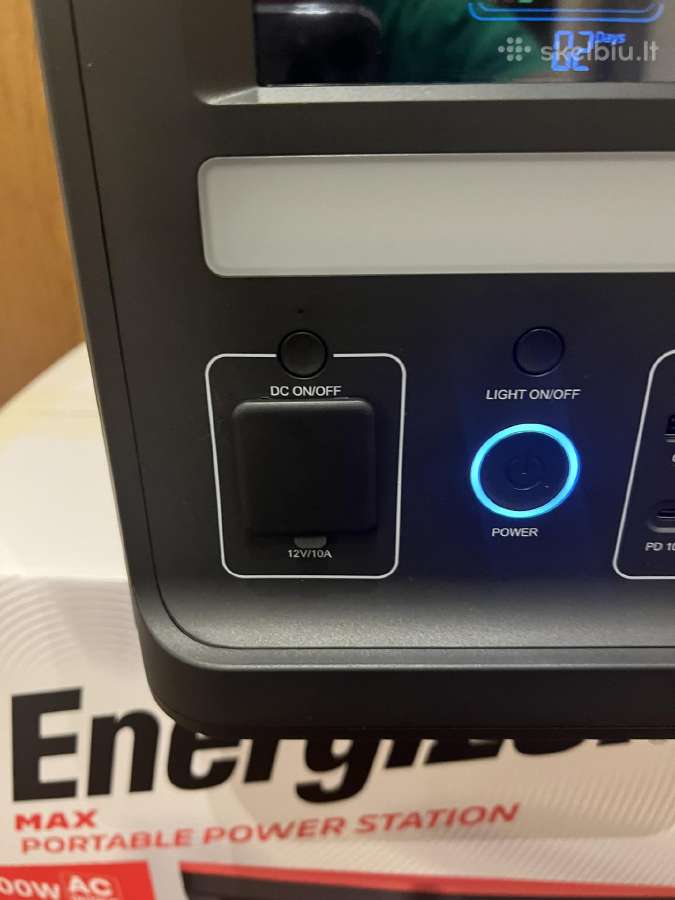 Įkraunamas generatorius baterija Energizer 1536 Wh - nuotraukos Nr. 3