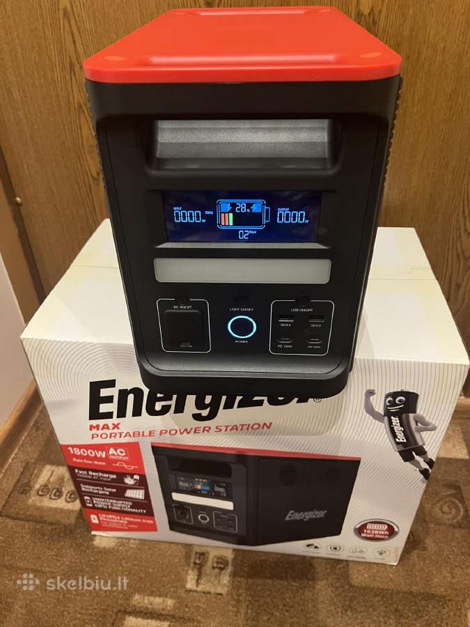 Įkraunamas generatorius baterija Energizer 1536 Wh - nuotraukos Nr. 5