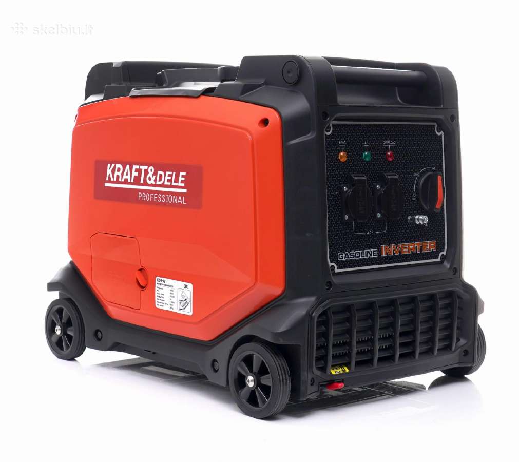 Inverteriniai generatoriai 4,3 kw 4,9kw Kraftdele