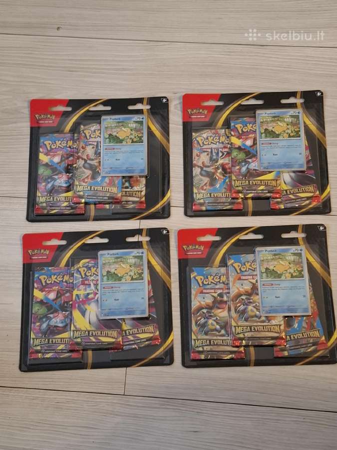 Mega evolution Pokemon orginalios kortos